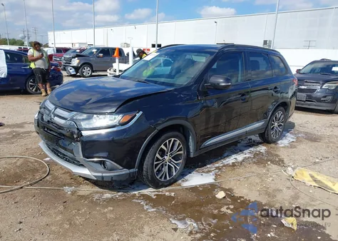 2016 Mitsubishi Outlander Sel из США, поврежденный, VIN JA4AD3A32GZ011424